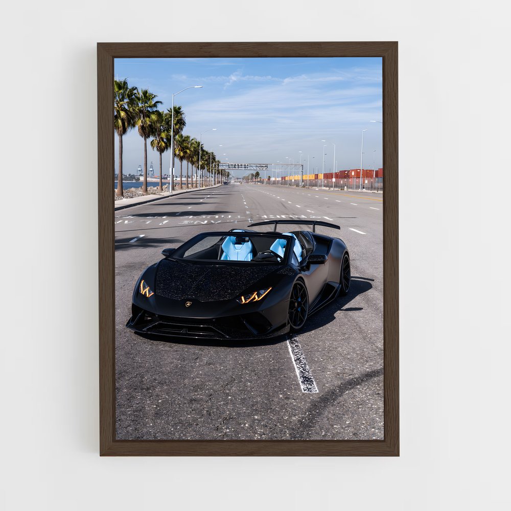 Poster Huracan performante spyder – affiche Lamborghini (vue 5)